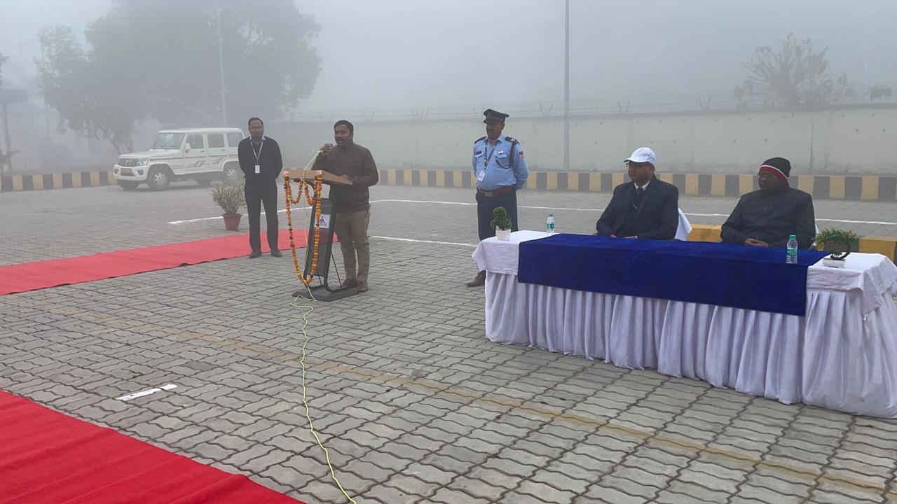 पंतनगर विमानपत्तन पर गणतन्त्र दिवस समारोह(2023) के दौरान भाषण से